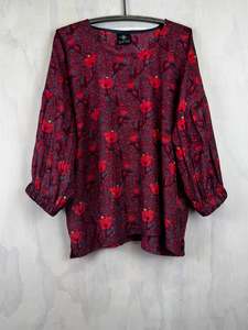 Juna Demelza Top |  Raspberry