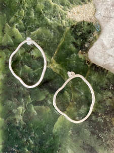 Abstract Stud  Earrings / Medium