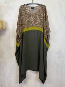 Juna T Dress | Chocolate Olive Fillagree