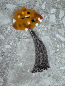 Jewellery 2026: Kara Dodson | Hopeful Cloud Brooches | Brown & Silver Chain