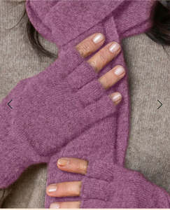 New Arrivals Winter 26: Fingerless Gloves | Mauve