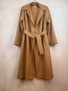 Vesta Trench Coat - Cinnamon Wool