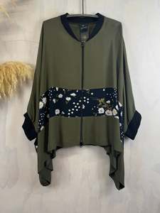 Tops Summer 24 25: Juna Drape Bomber | Olive Daisy Band