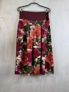 New Arrivals Winter 26: Juna Pleat Skirt | Berry Tapestry