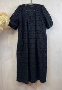 New Arrivals Winter 26: Juna Broderie Dress Noir