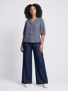 New Arrivals Spring 26: Vesta Drawstrings - Denim