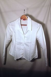 Products: White Drop Blouse L/S