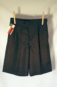 Catalogue: Steel Grey Back Tab Shorts