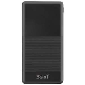 3sixT JetPak Basix 2.0 10000mAh Power Bank PowerBank - Black