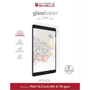 Zagg 1: Zagg GlassFusion+ Canvas Glass Screen Protector for Apple iPad 10.2"