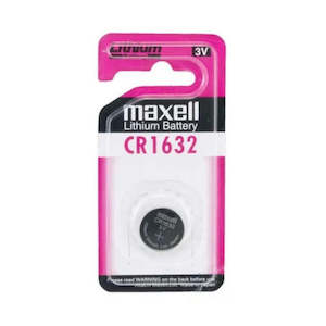 Maxell: Maxell Lithium Battery Cr1632 3V Coin Cell 1 Each