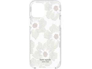 KSNY Apple iPhone 12 Pro Max 6.7" Hardshell Case - Hollyhock Floral Clear KSIPH-&hellip;