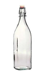 Bormioli Rocco Swing Water Bottle 1L Glass