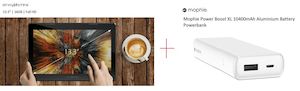Smartab Streamachine X13 13" Tablet + Mophie Power Boost XL 10400mAh Powerbank X&hellip;
