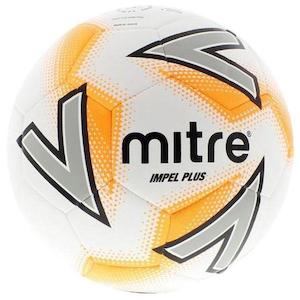 Mitre Impel Plus Training Ball Size 5 - Yellow & White BB1119-5-YSO