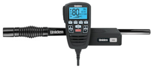 Uniden X86 travel pack Mini Compact UHF CB Mobile Remote Speaker + Antenna