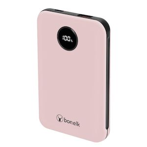 Bonelk Power Bank Mini 10,000mAh Powerbank PD20W / QC 22.5W (Pink)