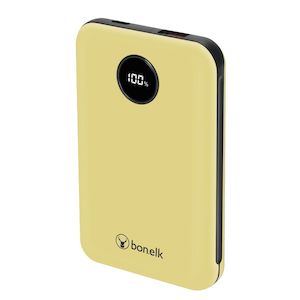 Bonelk Power Bank Mini 10,000mAh Powerbank PD20W / QC 22.5W (Yellow)