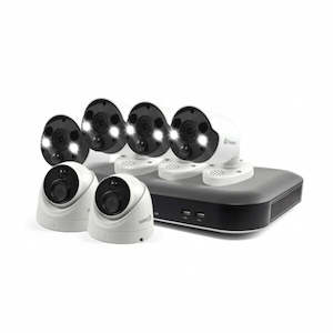 Swann 2TB 4K 4 Bullet & 2 Spotlight Camera Camera Security System SWDVK-855802D4FB-AU