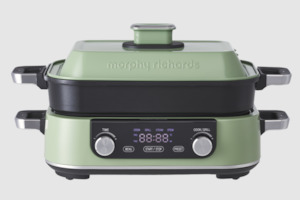 Gifts For Her: Morphy Richards Digital Multifunction Cooking Pot - Green MRMP3GN