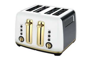 Gifts For Her: Morphy Richards Ascend 4-Slice Toaster - White