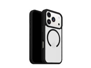 40 60: OtterBox Apple iPhone 17 Pro React MagSafe Case - Black Crystal