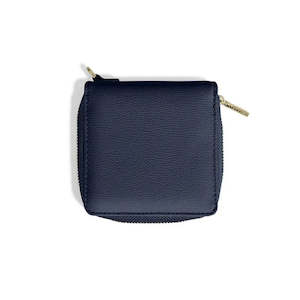 Stackers Compact Jewellery Wallet Navy Blue