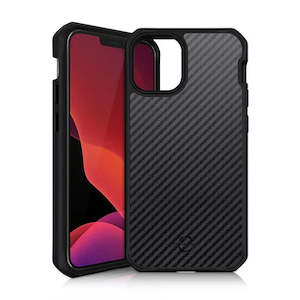 Iphone 12: ITSKINS iPhone 12 Pro Max Hybrid Fusion Case - Carbon/Black