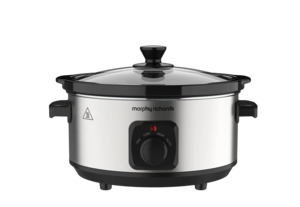 Gifts For Her: Morphy Richards 3.5L Slow Cooker - Stainless Steel