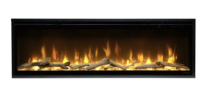 Highest: Dimplex Real Flame Ignite Evolve 1800mm 2kW Electric Fireplace - Black EVO1800-AU