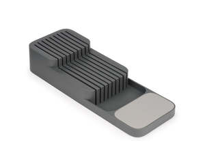 40 60: Joseph Joseph Duo In-drawer Knife Tray (Grey)