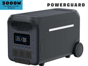PowerGuard Portable Battery Powerbank Power Station Pro 3000W/2560Wh