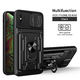 iPhone XS Max Case, Kickstand Case with Slide Camera Cover & Card Holder Slo&hellip;
