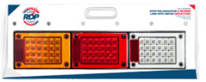 RED DOG JUMBO STOP/TAIL/INDICATOR LAMP RDPJ3BARWM