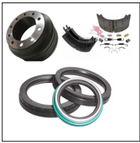 Brake Parts Collection: FRONT AXLE Brake Reline Kit -4720Kit-
