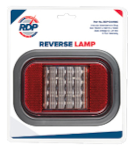RED DOG REVERSE LAMP WITH REFLECTOR RDP134WMG