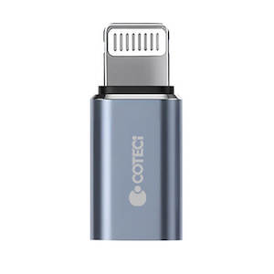 Chargers Power Accessories: COTECi Type-C to Lightning Charge Data OTG Adapter OT-039