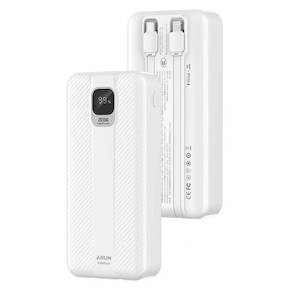 Mobie Built in Dual Cables 22.5W Fast Charging Power Bank 10000mAh P18