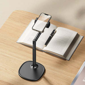 Mount Holders: Mobie Hidden Base 360° Rotating Aluminum Alloy Desktop Phone Stand