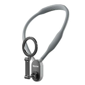 Mount Holders: Telesin 360° Magnetic Neck Phone Mount Adjustable POV Holder for iPhone & Android