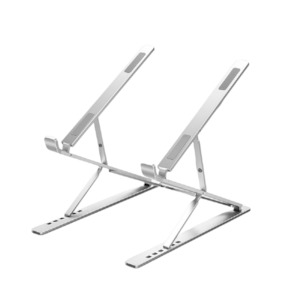 Pad Stand: SAIJI Foldable All Aluminum Alloy Notebook Laptop Holder N8