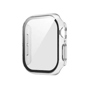 Watch Accessories: Cotetci iWatch 10 All-Round Clear PC Protective Case 46mm