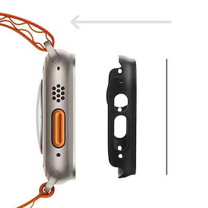 Watch Accessories: Mobie iWatch Ultra All-Round Protective Tempered Film Case 49mm