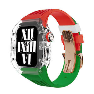 iWatch One-Click Installation Durable Protective Case & Band 44/45mm