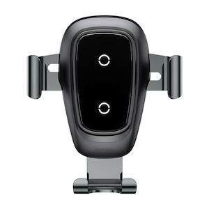 Car Charger: Baseus Metal Wireless Charger Gravity Car Mount 10W WXYL-B0A