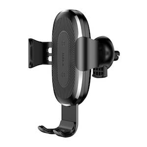 Car Charger: Baseus Gravity 10W Wireless Charging Vent Car Mount WXYL-01