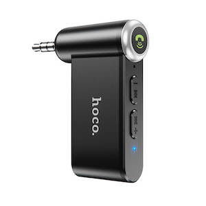 Bluetooth Transmitter: hoco. In-Car AUX Wireless Receiver E58