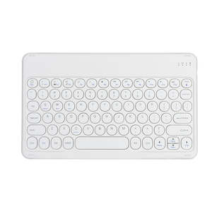 Coteci Bluetooth Round Mute Keyboard (Without Touch Pad) 64001