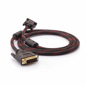 Connection Cables: Mobie 1080p DVI to DVI Audio Video Male to Male Cable 1.5M