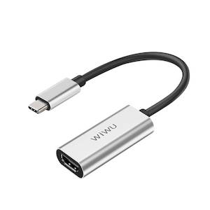 Connection Cables: WIWU Alpha Type-C to HDMI Cable Adapter for Phone to TV (1.1M)